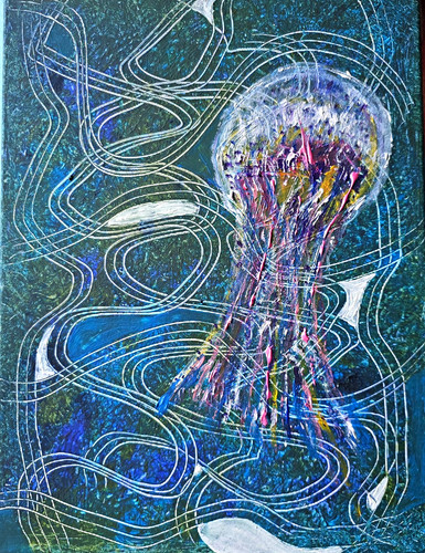 Original bild gemälde acryl - gemälde,
