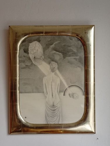 Surrealistisches bild gerahmt - bild,