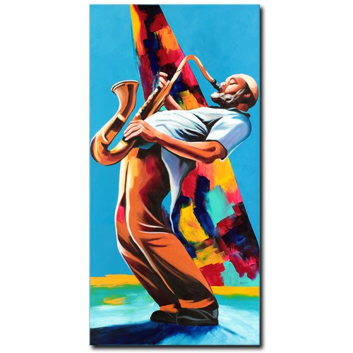 Acryl bild gemälde modern - bild,