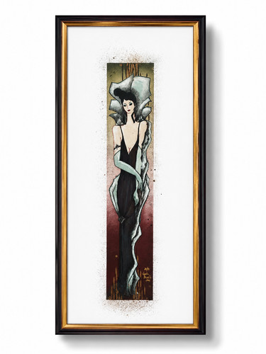 Elegante dame art deco stil - elegante,