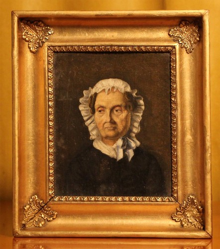 Kleines ölgemälde porträt - kleines,