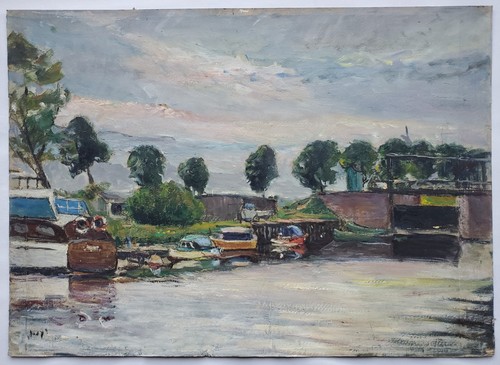 Gemälde öl landschaft - gemälde,