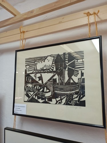Holzschnitt kurt bunge 1967 - bunge,